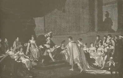 Casamento do príncipe Jerome Bonaparte e da princesa Frederica Catarina de Würtemberg, 1807, 1896