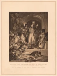 "Sir David Baird Discovering the Body of Tippoo Sultaun", 1799 1878