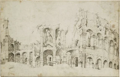 Maarten van Heemskerck - Roma, o Coliseu