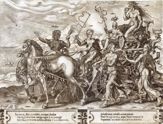 Perturbação, prato 4 de "A Vicissitude das Coisas Humanas", 1564