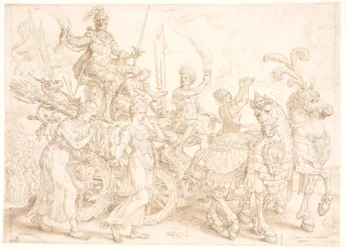 Carruagem Triunfal. Bellum (Guerra)
