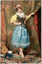 A fantasia (Uma mulher com uma guitarra), sd. 19º.