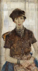Miss Brown (óleo sobre tela)