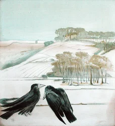 Rooks in a Landscape