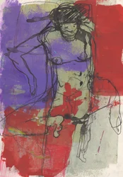 Sketchbook 14, 2024 (tinta de têmpera, tinta sobre papel)