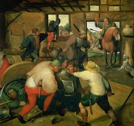 Uma luta, c.1565-70 (painel)