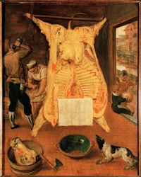 Bois no Talho (pintura sobre madeira de carvalho)
