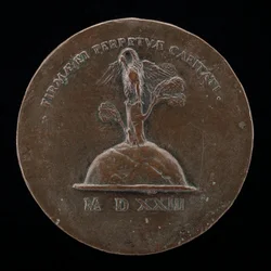 Pelicano em Sua Piedade [reverso], 1523.