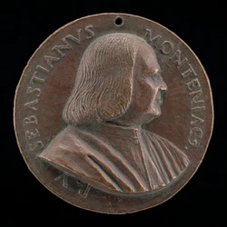 Sebastiano Montagnacco, falecido em 1540, patrício veneziano [obverso], 15201530.