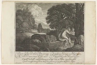 Salmacis em Hermafrodito Metamorfosen van Ovidius (título da série)