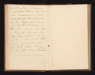 Extracto manuscrito da Narrativa de Lady De Lancey sobre a Campanha Waterloo