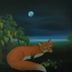 Moonlighting Wixen, 2016 óleo sobre tela