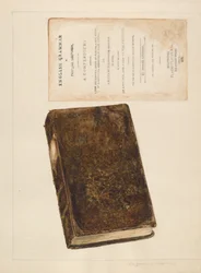 Livro - Gramática inglesa, c. 1936.