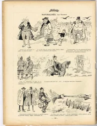 La Baionnette, Satirical em Cores