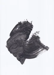 Abstrato preto dinâmico