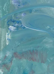 Abstrato em azul fluido