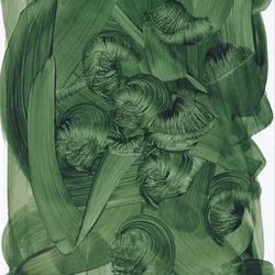 Espirais de um verde exuberante