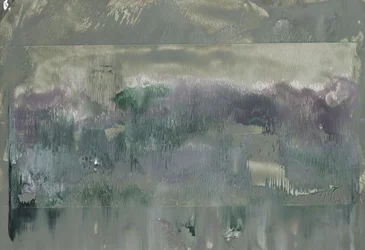 Paisagem abstrata enevoada