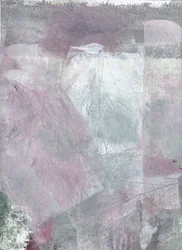 Abstrato de folhas em tons suaves