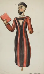 Bulto, São Pedro Francisco, c. 1936.