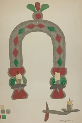 Arandela de castiçal