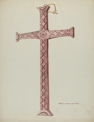 Cruz de Cedro, c. 1937.