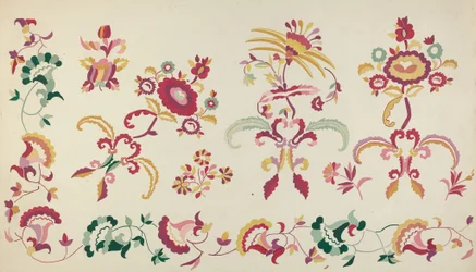 Bordado de Bedspread, 19351942.