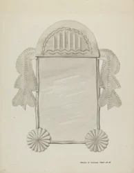 Pequeno Espelho em Moldura de Lata, c. 1937.