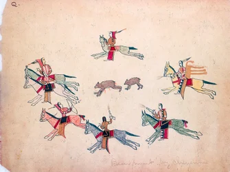 A caça ao urso, 1875