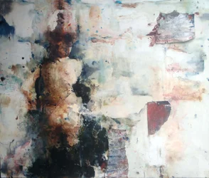 Figura abstrata melancólica