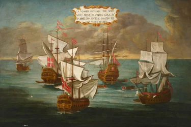 Um Esquadrão da Ordem, sob o comando do Frere Giuseppe de Langu, preparando-se para lutar em Carthage
