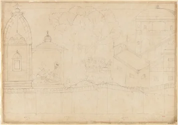 Indrajit Faz Ofertas: Folio da série Siege of Lanka, ca. 1725.
