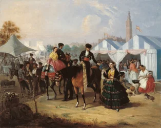Na Feira de Sevilha