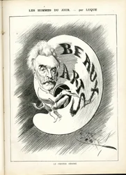 Ilustração de Manuel Luque (1854-1919) em La Caricature (1880)
