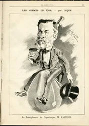 Ilustração de Manuel Luque (1854-1919) em La Caricature (1880)
