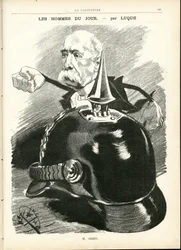 Ilustração de Manuel Luque (1854-1919) em La Caricature (1880)