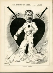 Ilustração de Manuel Luque (1854-1919) em La Caricature (1880)