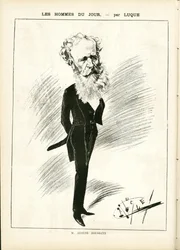 Ilustração de Manuel Luque (1854-1919) em La Caricature (1880)