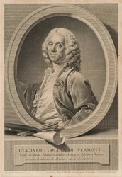 Hyacinthe Collin de Vermont, 1693-1761, pintor e membro da academia