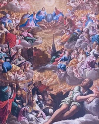 Paraíso, antes de 1621, Marcantonio Bassetti (óleo sobre tela)