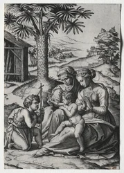 Madonna da palmeira.
