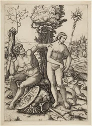 Marte, Vénus e Cupido