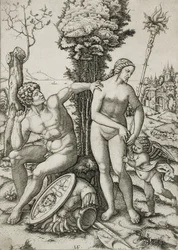 Marte, Vénus e Cupido