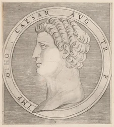 O Espelho da Magnificência Romana: Otho, de Os Doze Césares, ca. 1500-1534., c. 1500-1534.