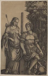Vénus aparece a Eneias
