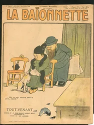 Capa de "La Baionnette", Satirical en Colours
