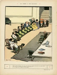 Ilustração de Marcel Capy (1865-1941) em Le Rire