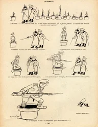 La Baionnette, Satirical em P&B