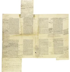 Provas de galé corrigidas redescobertas de &39;Du Cote de Chez Swann&39;