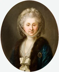 Polaco: Retrato de Ludwika Zamoyska née Poniatowska, née Poniatowska